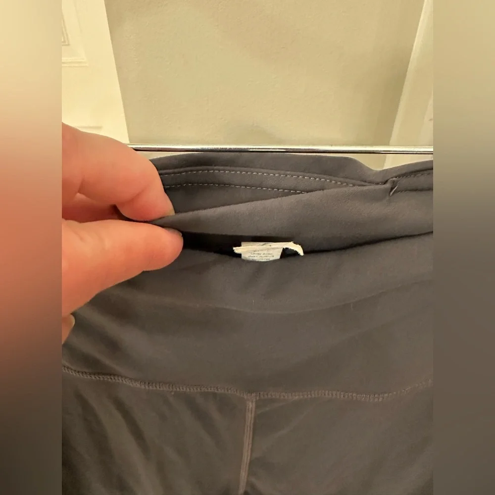 Lululemon Groove Super High Rise Flared Pants Gray Size 8 Nulu Yoga Bootcut EEUC - Picture 4 of 4